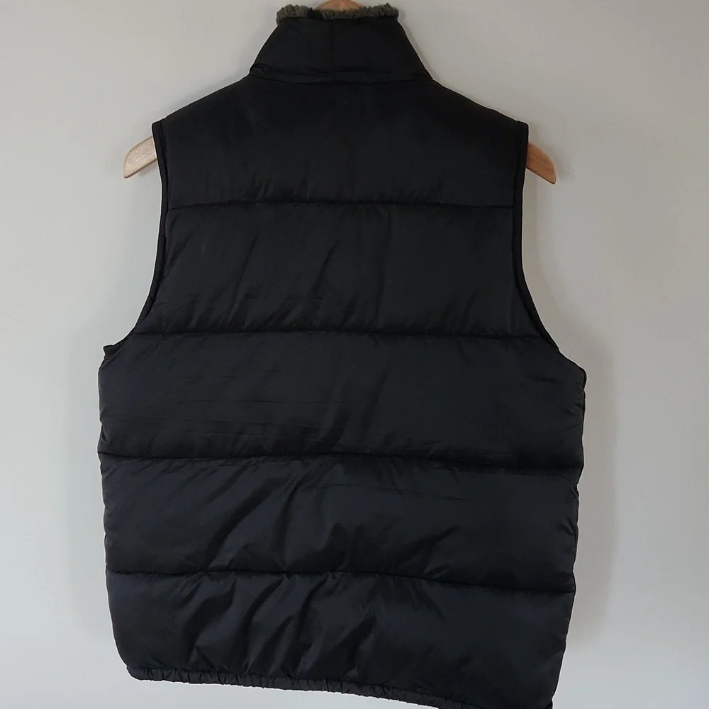 NWOT Abercrombie Reversible Sherpa Vest